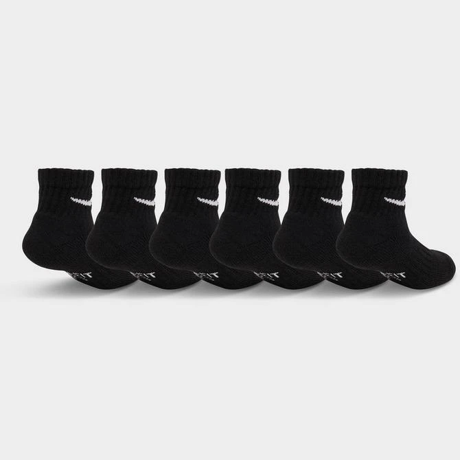 商品NIKE|Little Kids' Nike Dri-FIT Ankle Socks (6-Pack),价格¥149,第2张图片详细描述