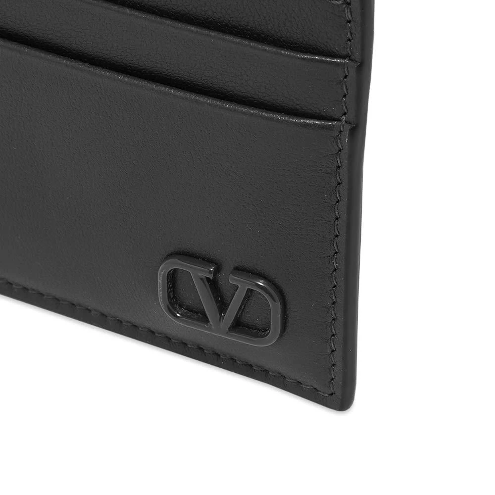 商品Valentino|Valentino Leather Go Logo Card Holder,价格¥1131,第3张图片详细描述