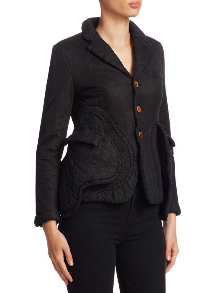 商品Comme des Garcons|Padded Button-Front Jacket,价格¥4026,第3张图片详细描述