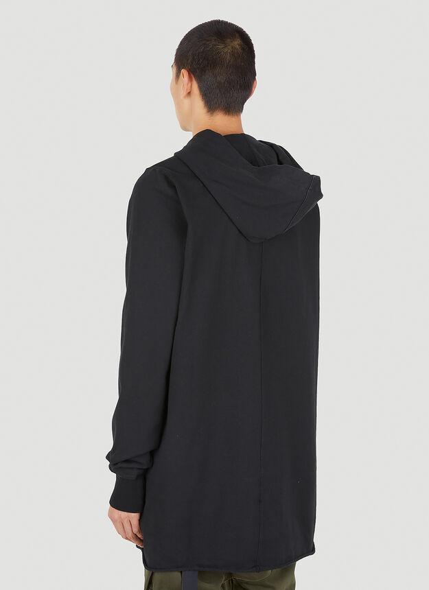 商品Rick Owens|Pullover Hooded Sweatshirt in Black,价格¥3180,第6张图片详细描述