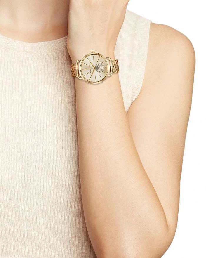 商品Michael Kors|Portia Mesh Bracelet 腕表, 37mm,价格¥1689,第3张图片详细描述