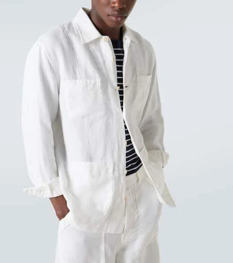 商品Brunello Cucinelli|亚麻衬衫,价格¥9014,第5张图片详细描述