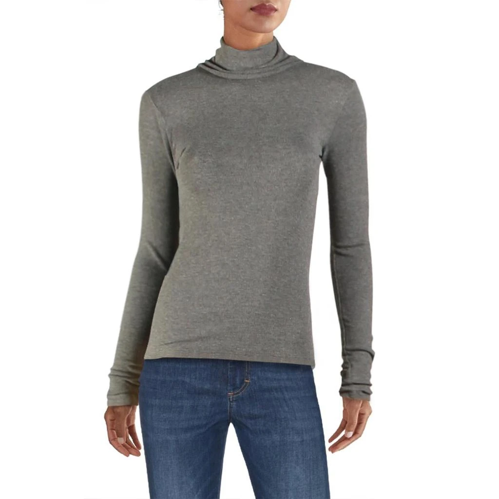 商品Alternative|Alternative Womens Ribbed Stretch Turtleneck Top,价格¥39,第1张图片
