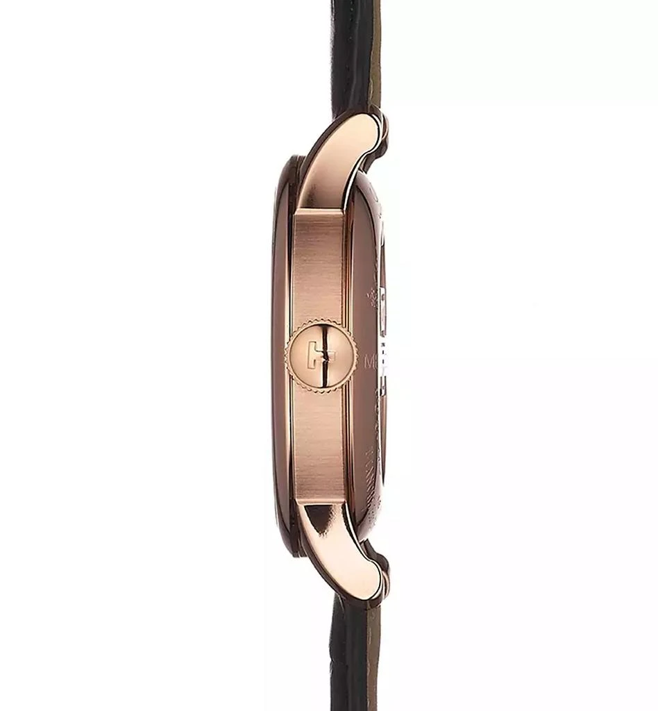 商品Tissot|Men's Swiss Le Locle Black Leather Strap Watch 40mm,价格¥5526,第4张图片详细描述
