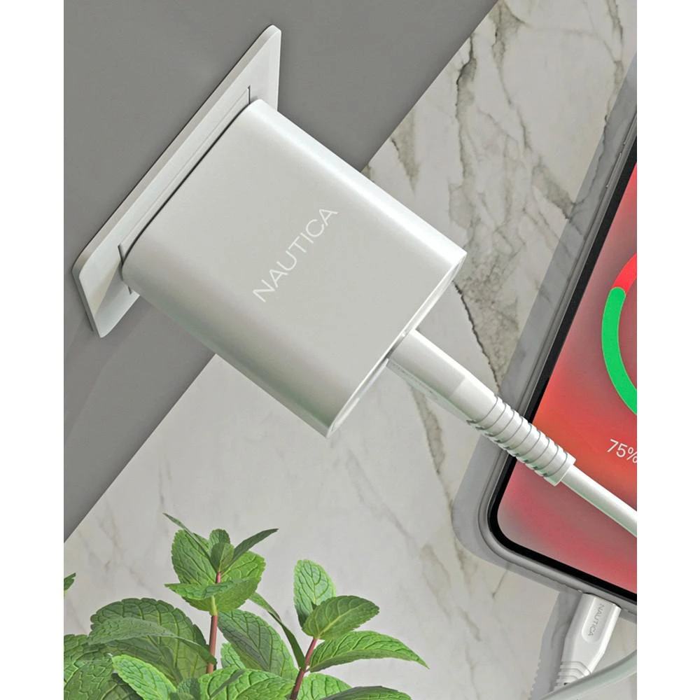 商品Nautica|PD 20W USB C Wall Charger Adapter,价格¥127,第2张图片详细描述
