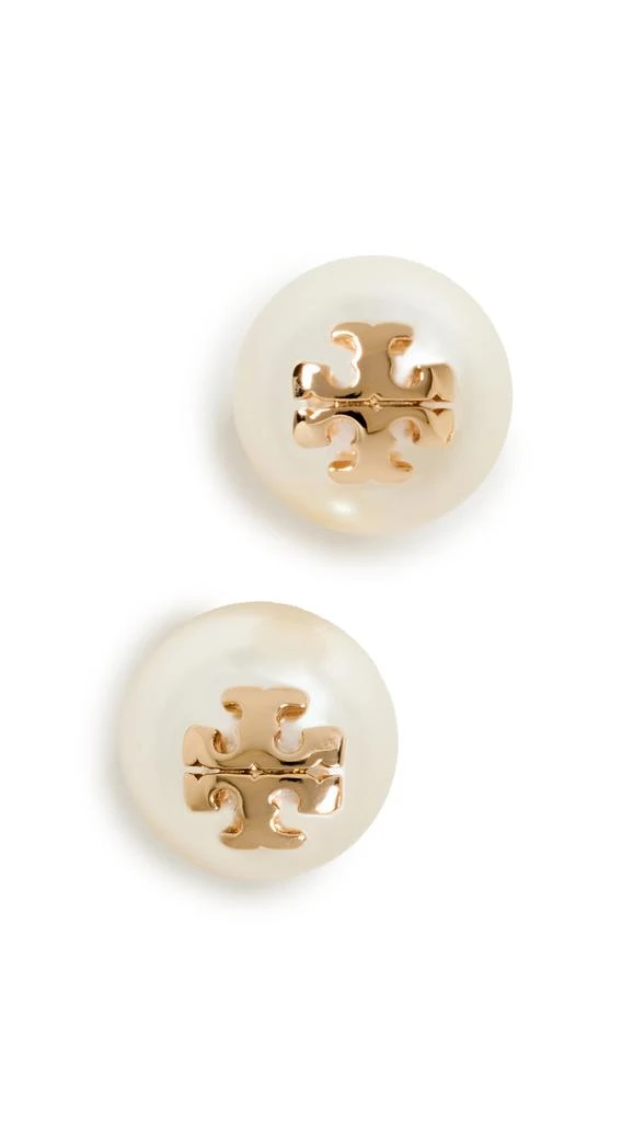 商品Tory Burch|Tory Burch 水晶珍珠耳钉,价格¥574,第5张图片详细描述