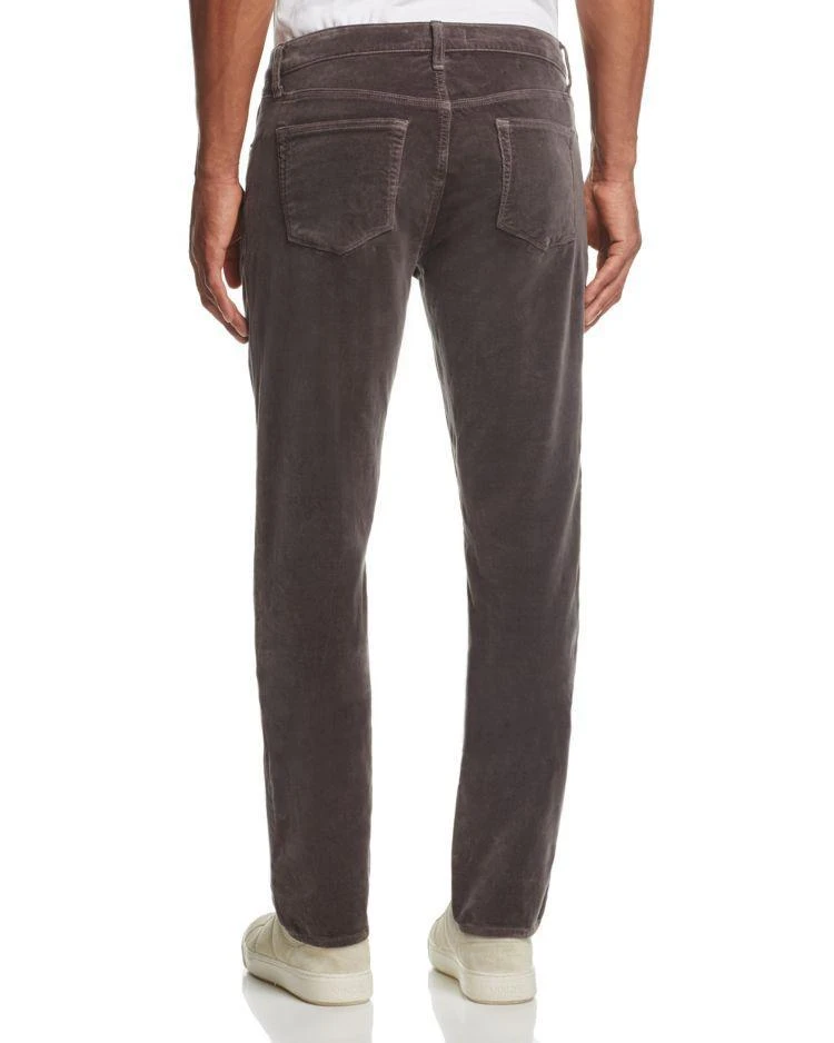 商品J Brand|Tyler Slim Fit Velvet Pants in Andesite,价格¥1112,第2张图片详细描述