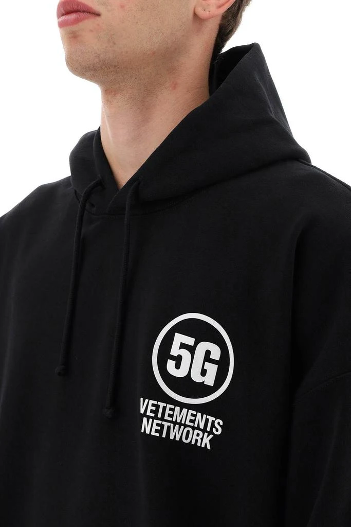 商品Vetements|5G LETTERING PRINT HOODIE,价格¥4131,第5张图片详细描述