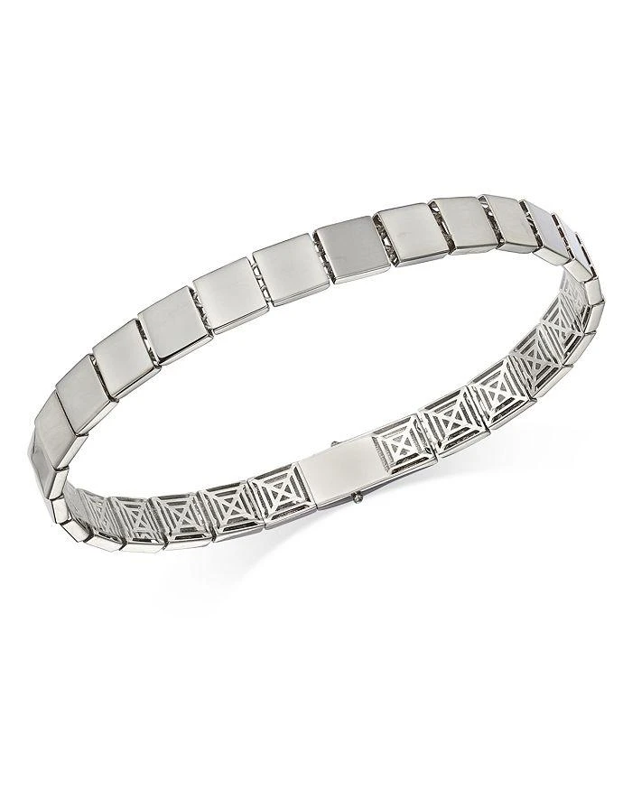 商品Alberto Amati|14K White Gold Square Link Bracelet,价格¥9142,第1张图片