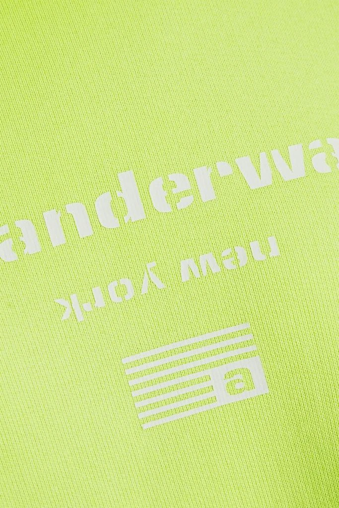 商品Alexander Wang|Oversized printed tie-dyed French cotton-terry hoodie,价格¥1725,第4张图片详细描述