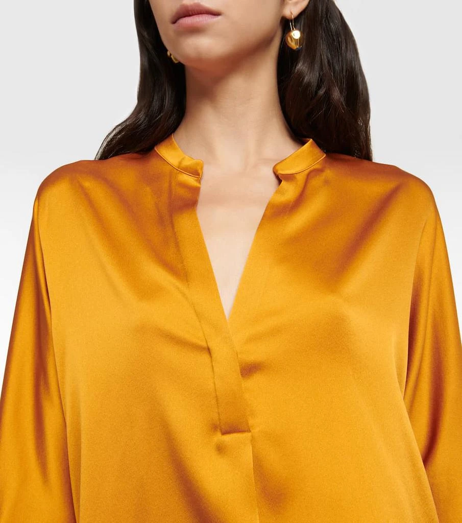 商品Vince|Silk satin blouse,价格¥2076,第4张图片详细描述