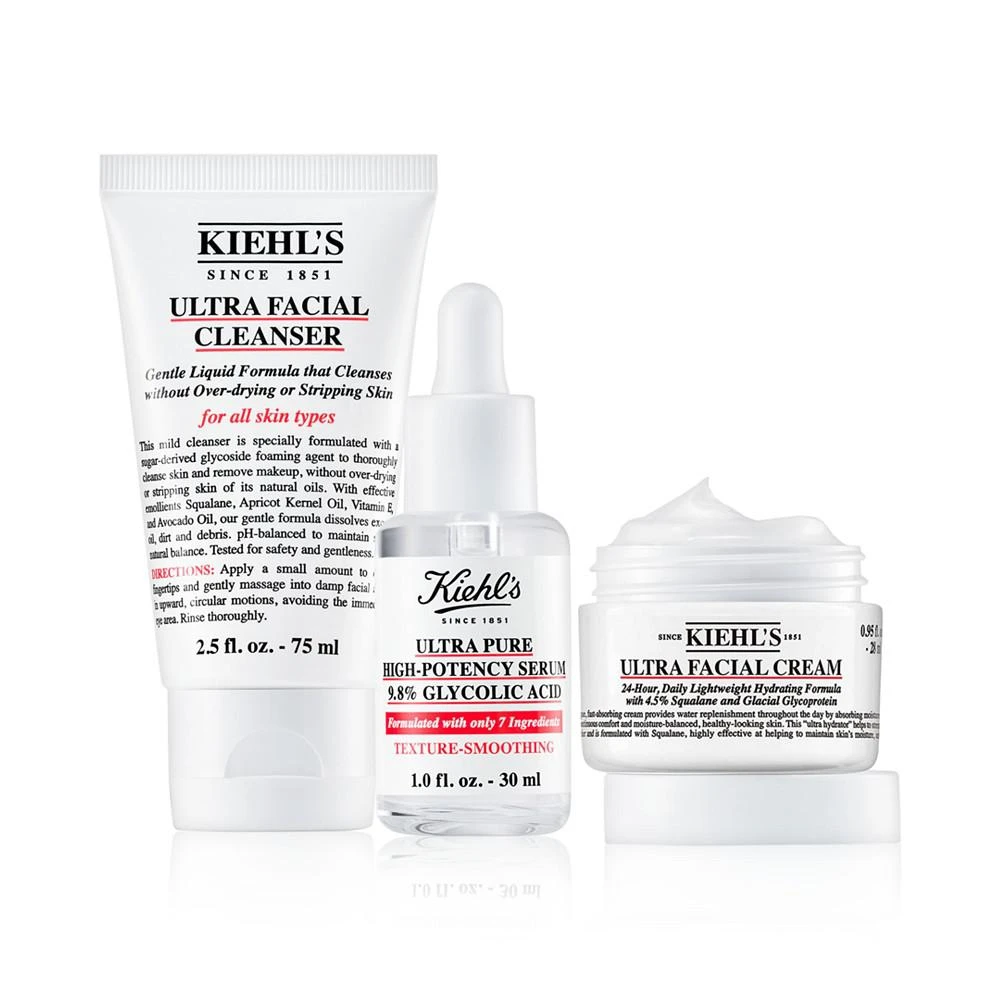 商品Kiehl's|3-Pc. Smooth-It-Up Skincare Starter Set,价格¥389,第2张图片详细描述