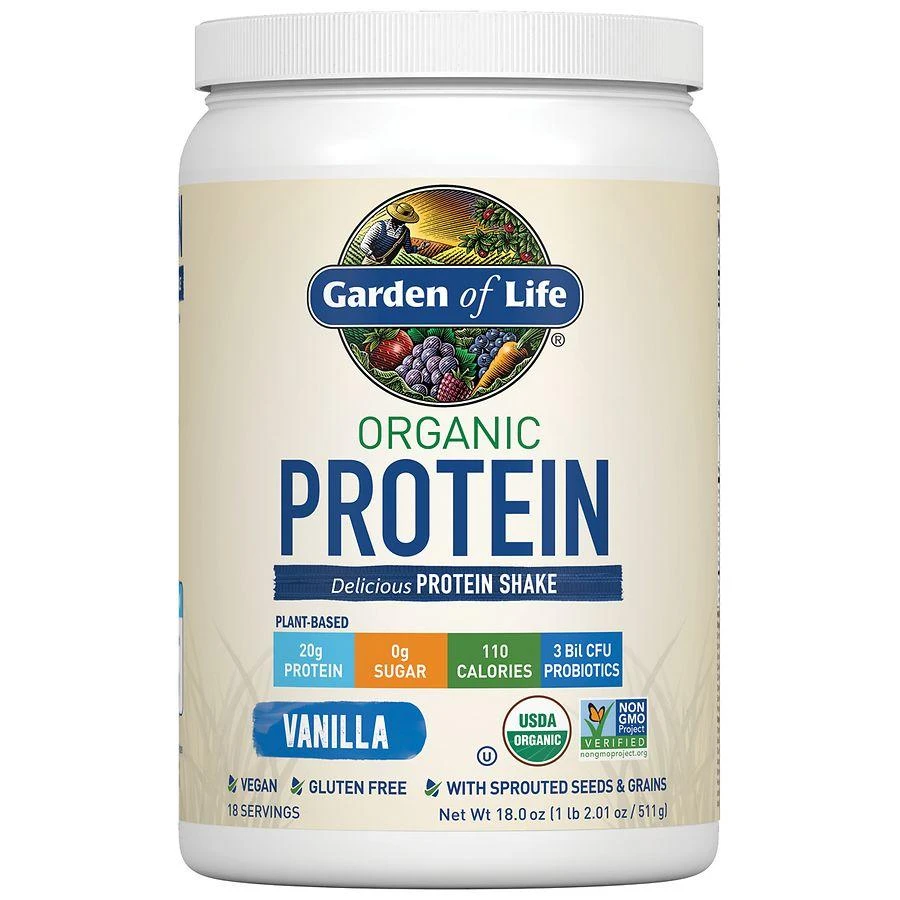 商品Garden of Life|Organic Protein Vanilla,价格¥170,第1张图片