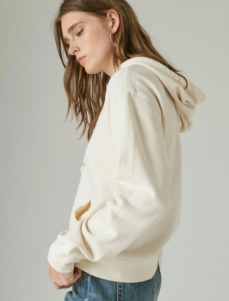 商品Lucky Brand|Lucky Brand Womens Codigo 1530 X Lucky Brand Graphic Hoodie,价格¥237,第2张图片详细描述