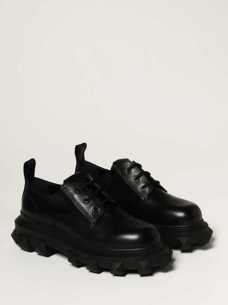 商品Valentino|Valentino Garavani Trackstud leather derby shoes,价格¥7356,第2张图片详细描述