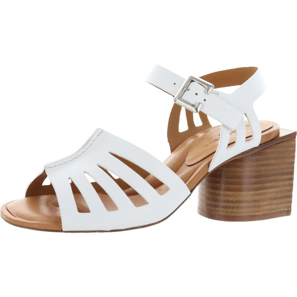 商品Clergerie|Clergerie Paris Womens Eline Leather Square Toe Heel Sandals,价格¥366,第2张图片详细描述