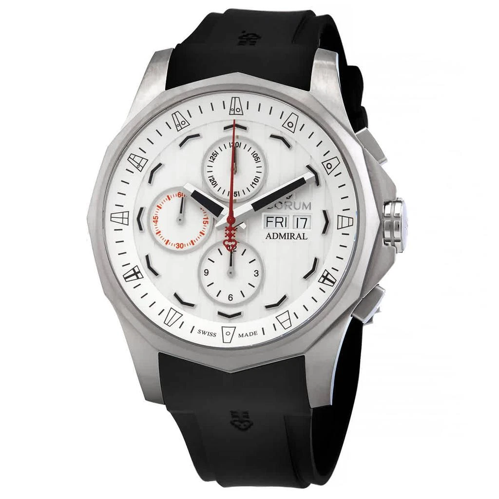 商品Corum|Admirals Cup Legend Chronograph Automatic White Dial Watch A077/04178,价格¥20207,第1张图片