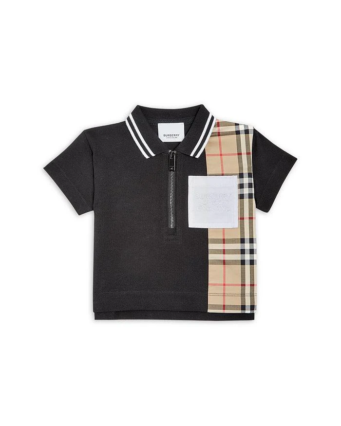 商品Burberry|Boys' Matthew Vintage Check Piqué Shirt - Baby,价格¥742,第1张图片