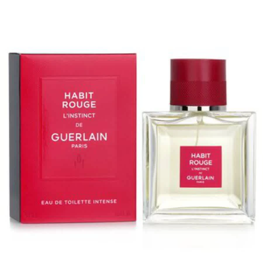 商品Guerlain|Men's Habit Rouge L'Instinct Intense EDT Spray 1.6 oz Fragrances 3346470304987,价格¥323,第2张图片详细描述