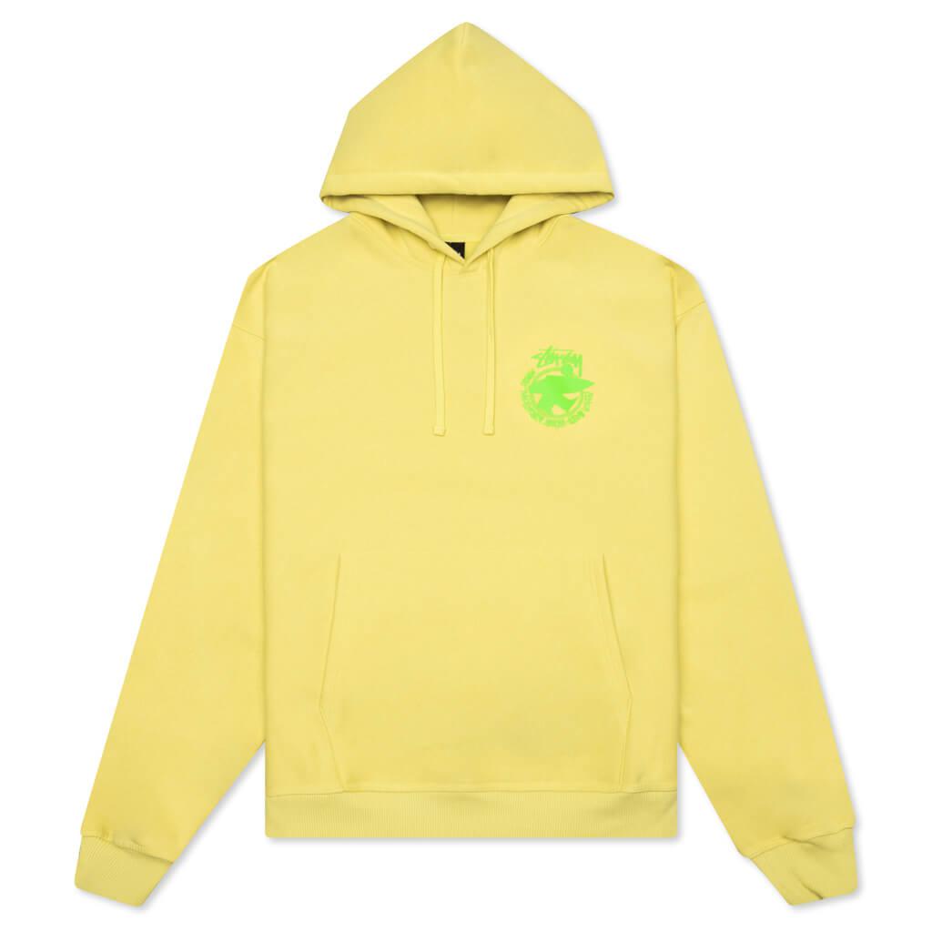 Stussy Beach Roots Hoodie - Yellow商品第1张图片规格展示