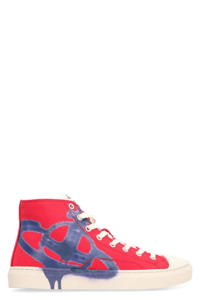 商品Vivienne Westwood|Plimsoll High-top Sneakers,价格¥1830,第1张图片