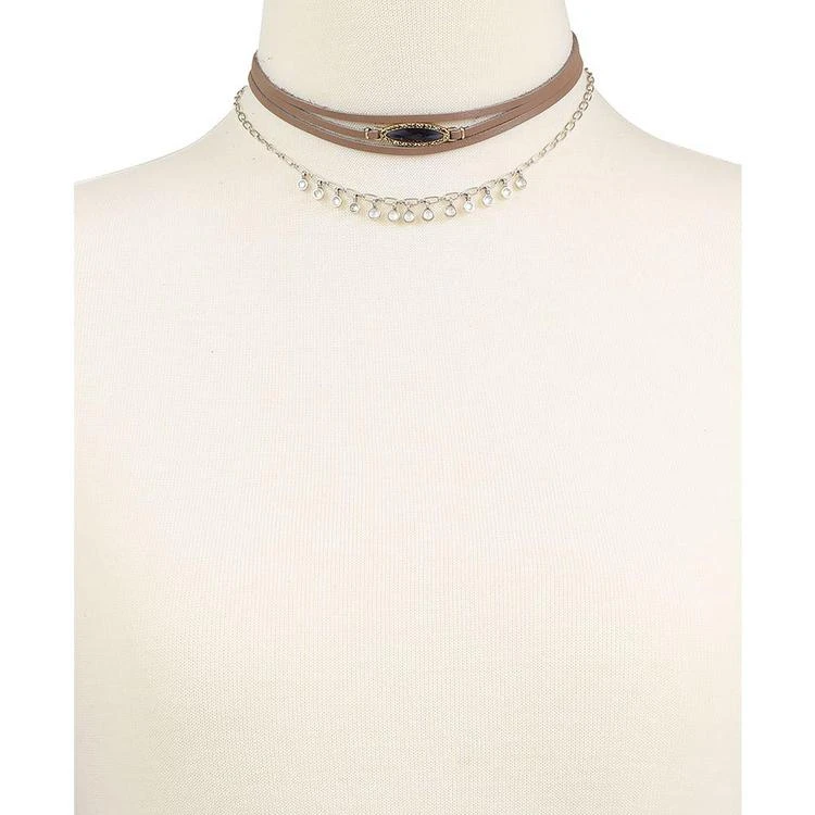 商品Lucky Brand|2-Pc. Set Choker Necklaces, a Macy's Exclusive Style,价格¥105,第3张图片详细描述