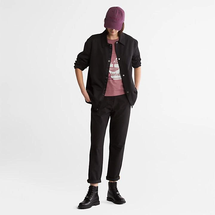 商品Timberland|Logo Graphic T-Shirt for Women in Pink,价格¥140,第3张图片详细描述