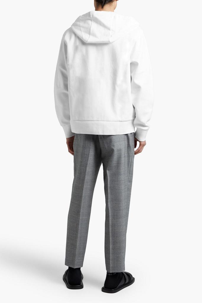 Striped cotton-jersey hoodie商品第3张图片规格展示