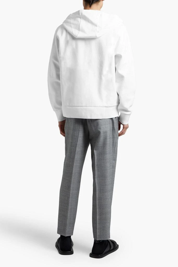 商品Thom Browne|Striped cotton-jersey hoodie,价格¥2496,第3张图片详细描述