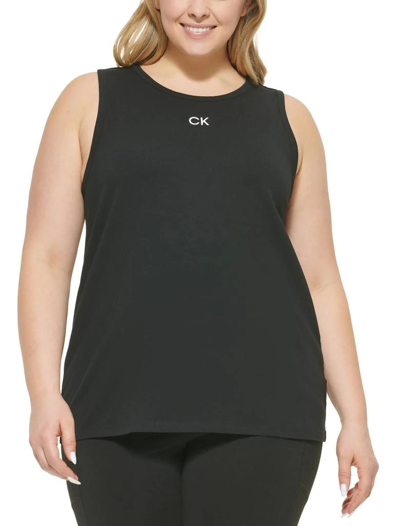 商品Calvin Klein|Plus Womens Fitness Workout Tank Top,价格¥151,第3张图片详细描述