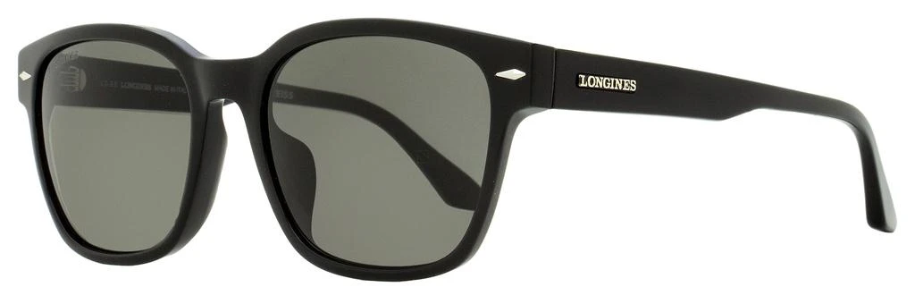 商品Longines|Longines Men's Rectangular Sunglasses LG0015H 01A Black 56mm,价格¥1026,第1张图片