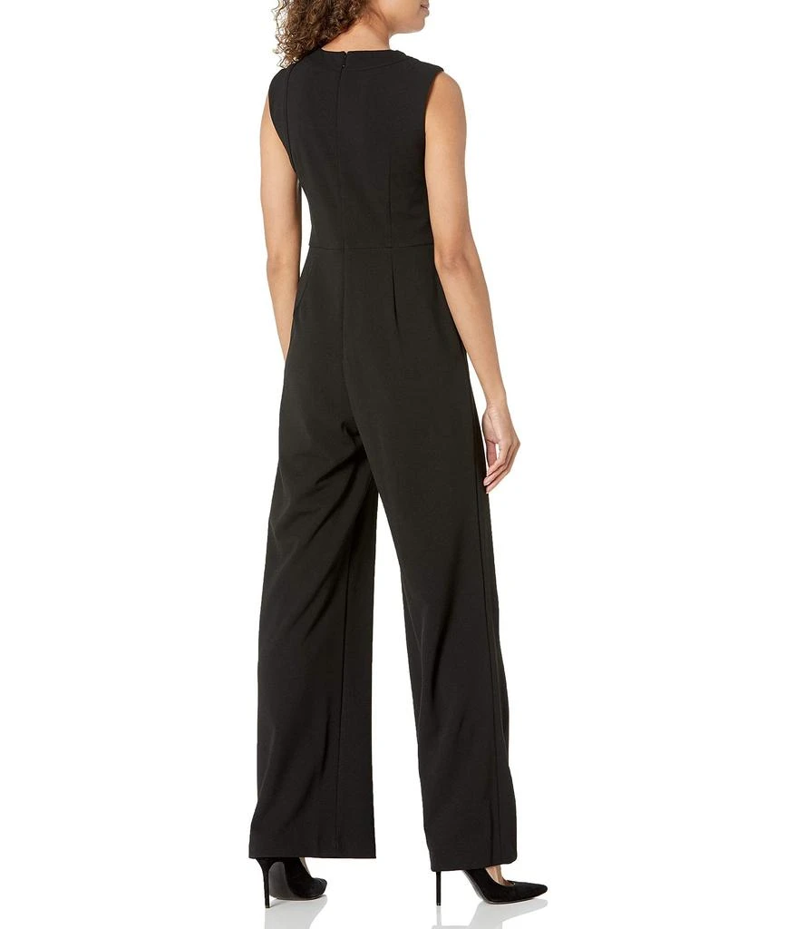 商品Calvin Klein|Women's Sleeveless Jumpsuit with Cut Outs,价格¥950,第2张图片详细描述