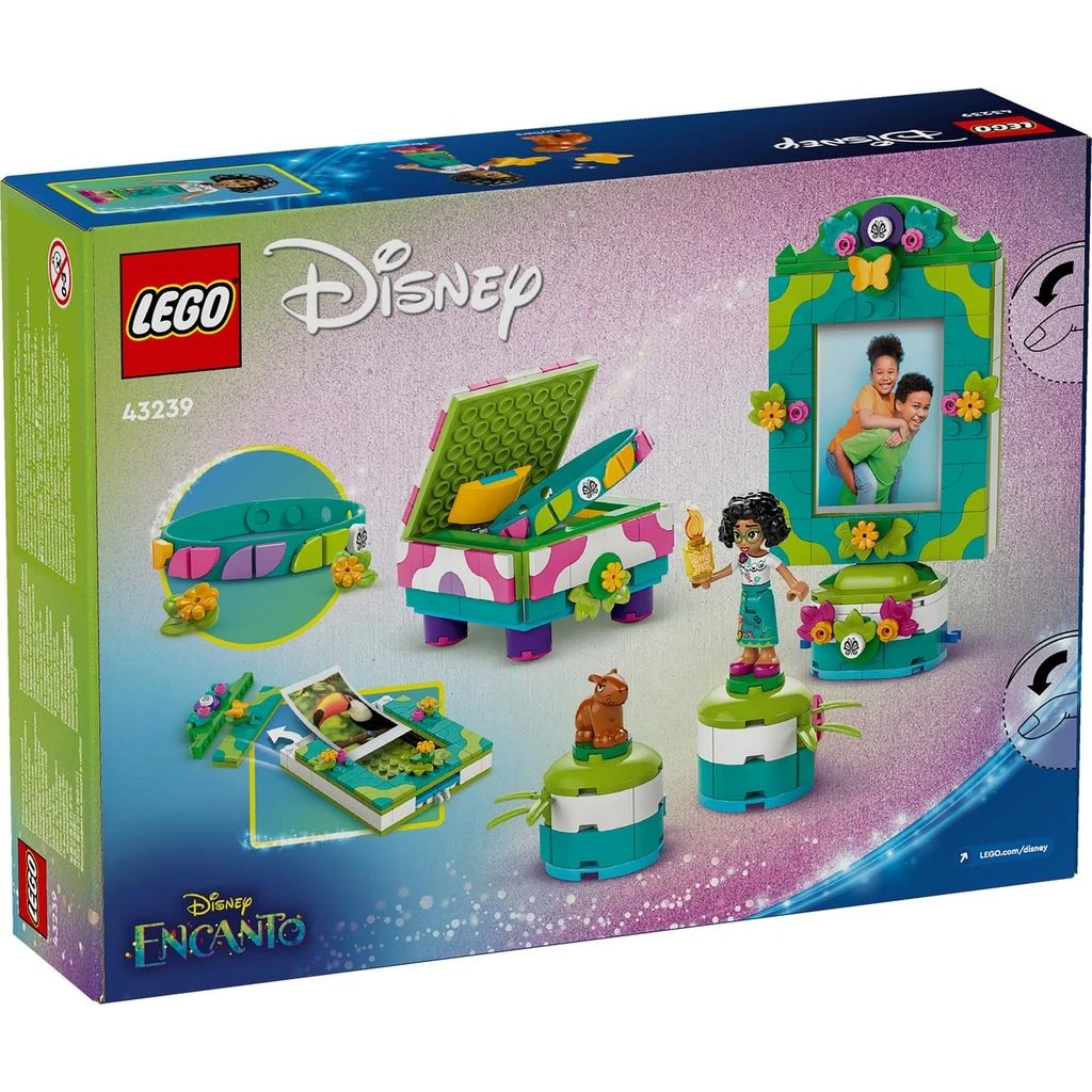 商品LEGO|LEGO | Disney Encanto Mirabel’s Photo Frame and Jewellery Box Buildable Toy with Character 43239,价格¥278,第4张图片详细描述