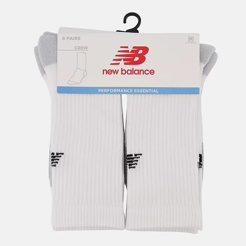 商品New Balance|Cushioned Crew Socks 6 Pack,价格¥118,第5张图片详细描述