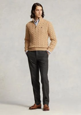 商品Ralph Lauren|Ralph Lauren Cable Knit Cotton Sweater,价格¥787,第4张图片详细描述