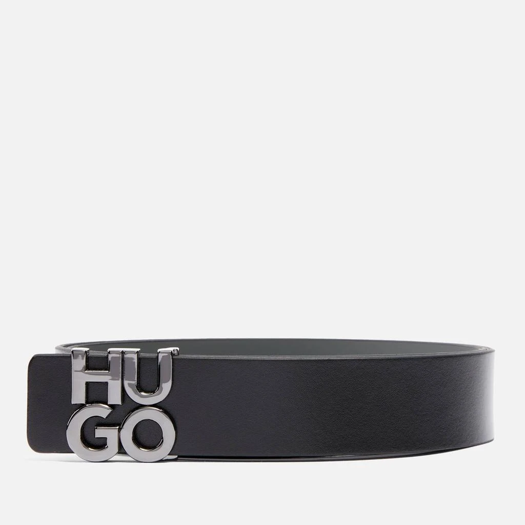 商品Hugo Boss|HUGO Men's HU-GO_Sta_Sz35 Leather Belt,价格¥773,第1张图片