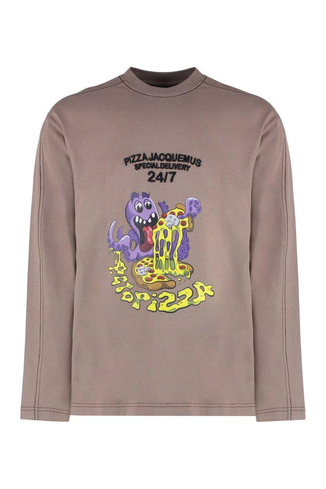 商品Jacquemus|Jacquemus Octopizza Long Sleeve T-Shirt,价格¥741,第1张图片