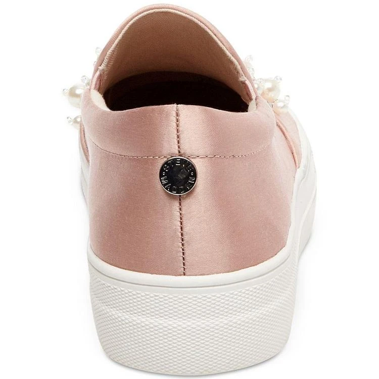 商品Steve Madden|Women's Glamour Pearl-Embellished Sneakers,价格¥333,第4张图片详细描述