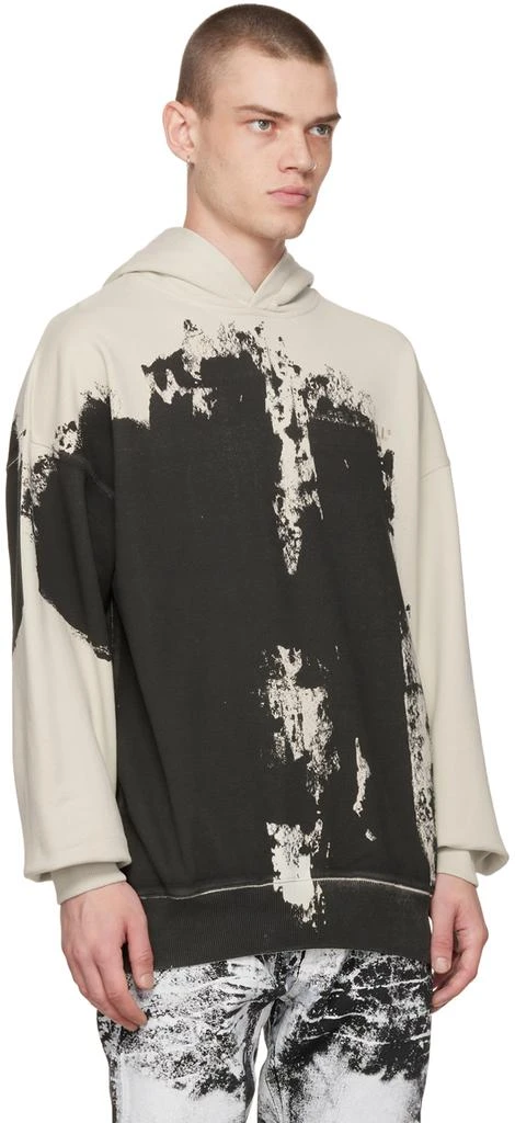 商品A-COLD-WALL*|Off-White & Black Print Hoodie,价格¥1699,第2张图片详细描述