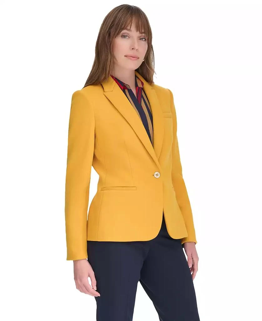 商品Tommy Hilfiger|Women's One-Button Blazer,价格¥1039,第3张图片详细描述