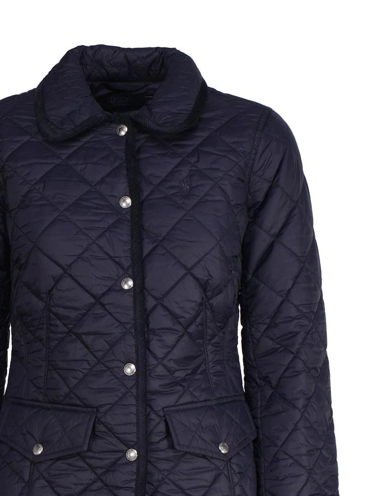 商品Ralph Lauren|Polo Ralph Lauren Quilted Belted-Waist Jacket,价格¥2401,第3张图片详细描述