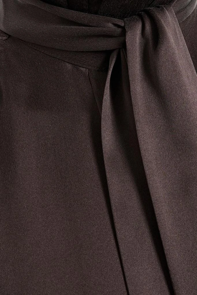 商品Equipment|Tie-neck silk-satin blouse,价格¥575,第4张图片详细描述