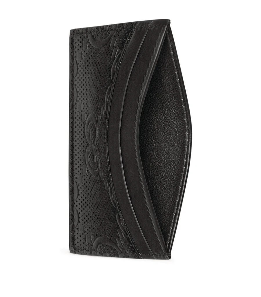 商品Gucci|GUCCI - Gg Embossed Leather Card Case,价格¥2481,第5张图片详细描述