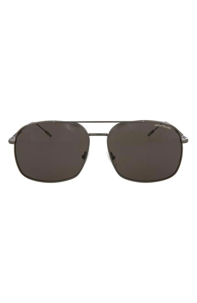 商品MontBlanc|61mm Navigator Sunglasses,价格¥1143,第1张图片