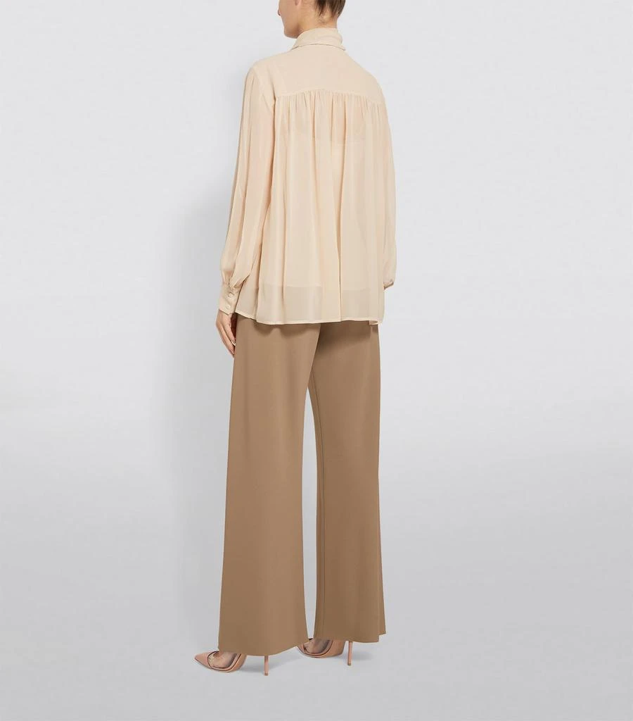 商品Max Mara|Silk Sheer Blouse,价格¥3427,第2张图片详细描述