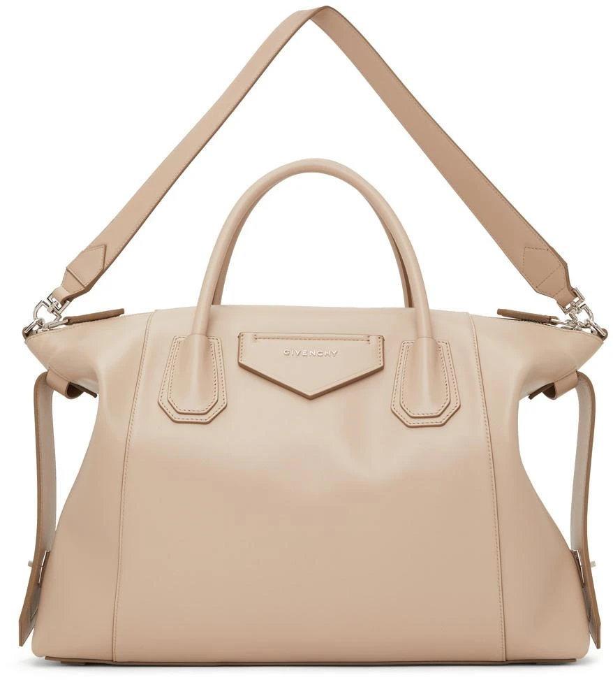 商品Givenchy|驼色中号 Antigona Soft 单肩包,价格¥18289,第4张图片详细描述