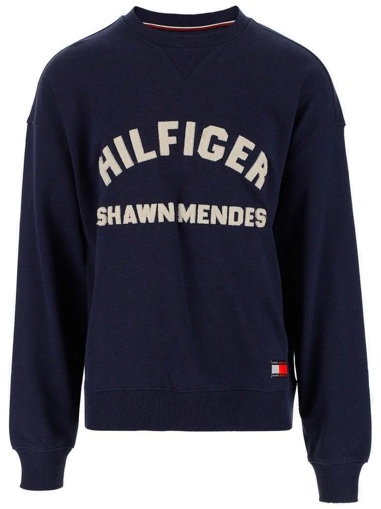 商品Tommy Hilfiger|Tommy Hilfiger X Shawn Mendes Logo Detailed Crewneck Sweatshirt,价格¥894,第1张图片