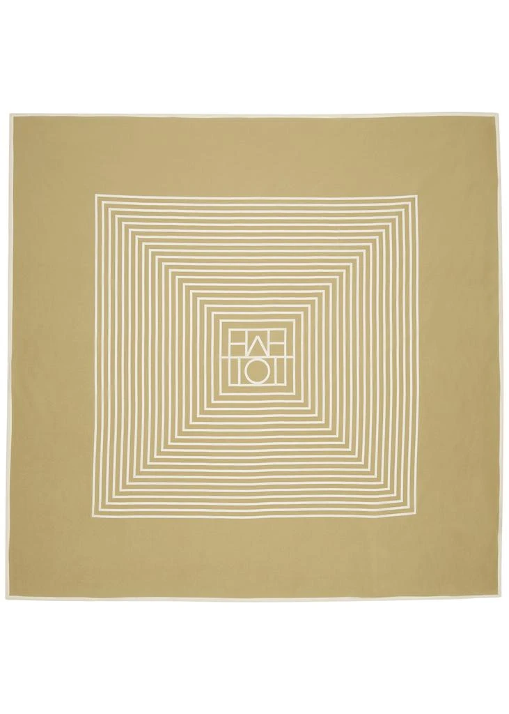 商品Totême|Sand striped silk scarf,价格¥1116,第3张图片详细描述