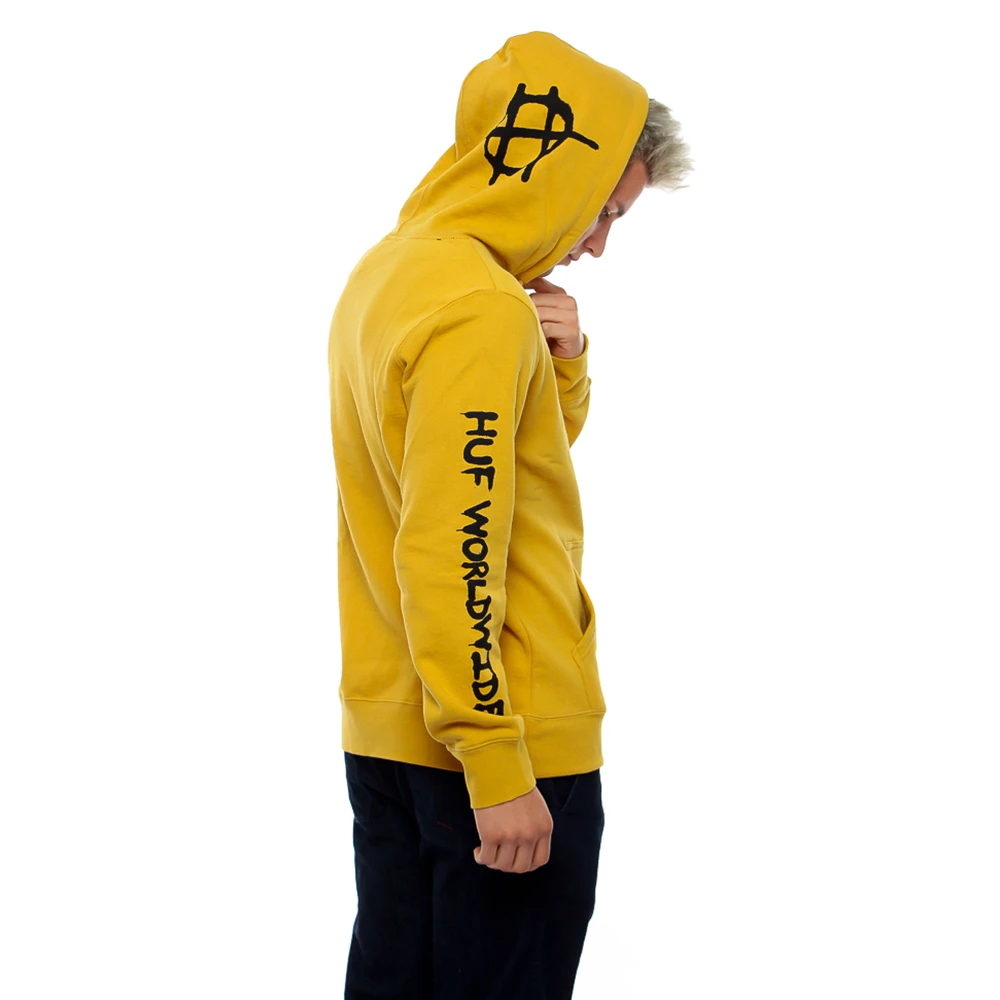 Huf 黄色男士卫衣/帽衫 PF00158-SAUTERNE 商品