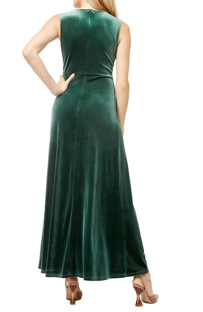 商品Love by Design|Munich Velvet Twist Front Sleeveless Maxi Dress,价格¥363,第2张图片详细描述